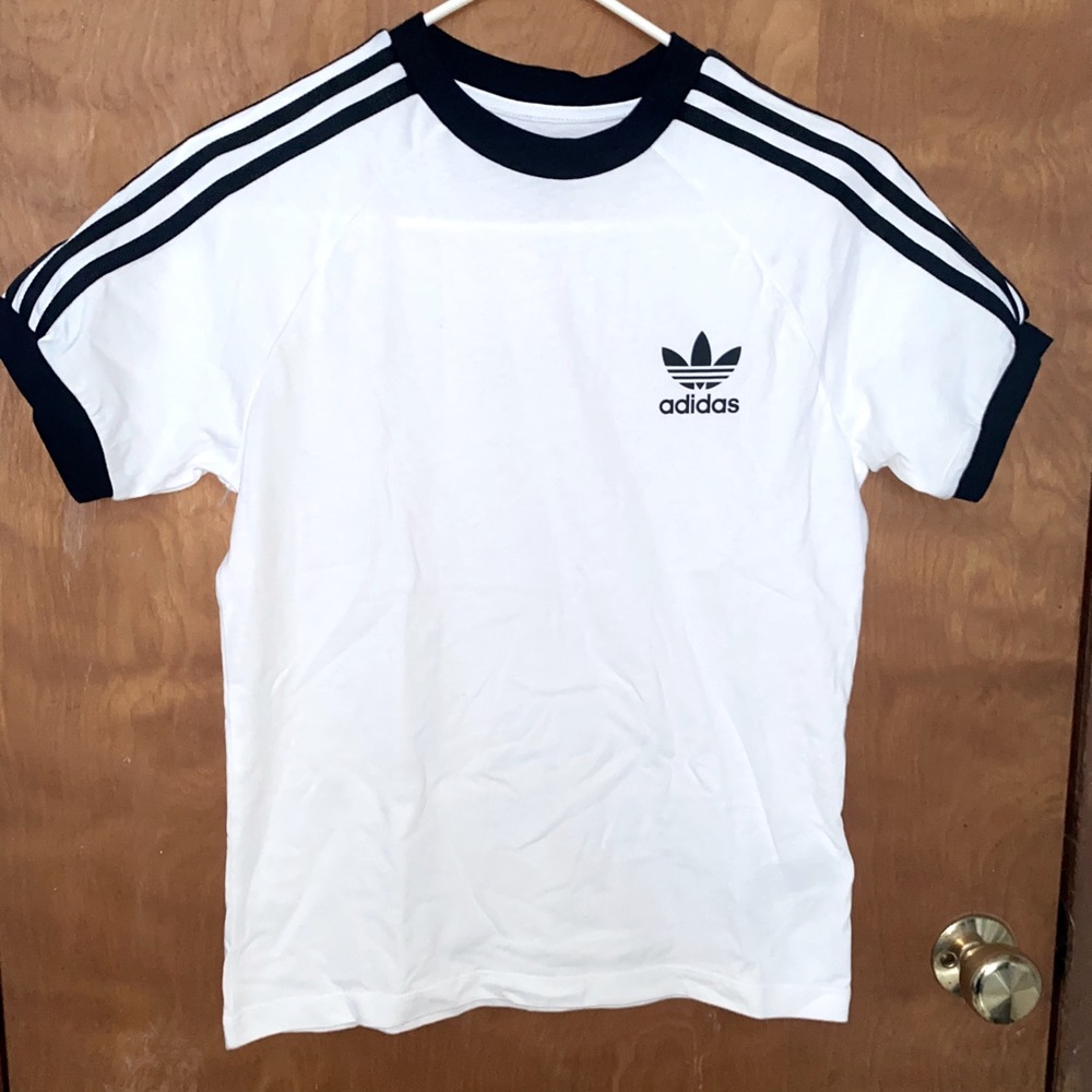 M Adidas White Tee